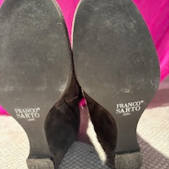 Franco Sarto wedge suede short boots - Picture 3 of 5